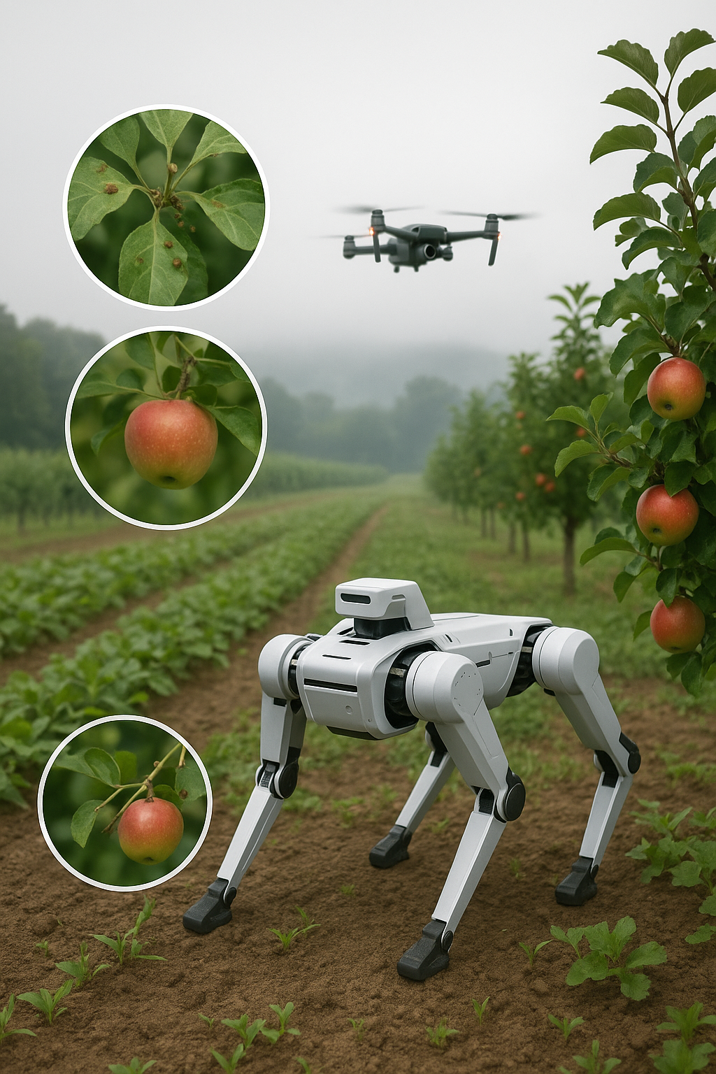 Roboterhunde für die Landwirtschaft der Zukunft